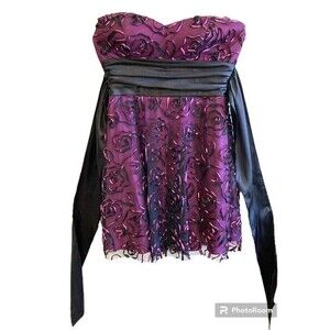 Masquerade Brand Womens Dress 9/10 Evening Party Mini Black Pink Fairy Goth